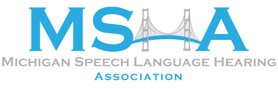 Michigan Speech and Hearing Association logo